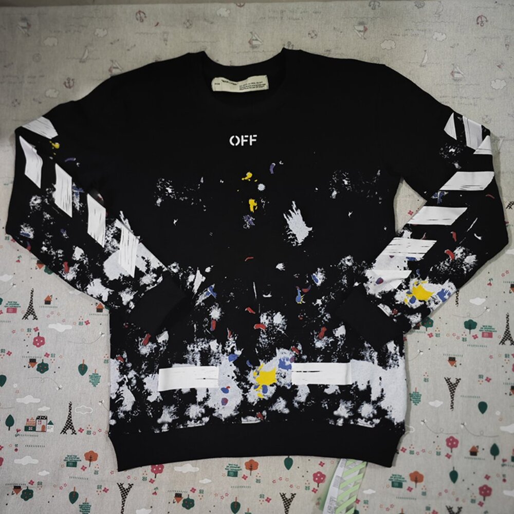 Off-White Unisex Printed Sweatshirt